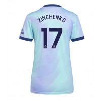 Camisa de Futebol Arsenal Oleksandr Zinchenko #17 Equipamento Alternativo Mulheres 2024-25 Manga Curta